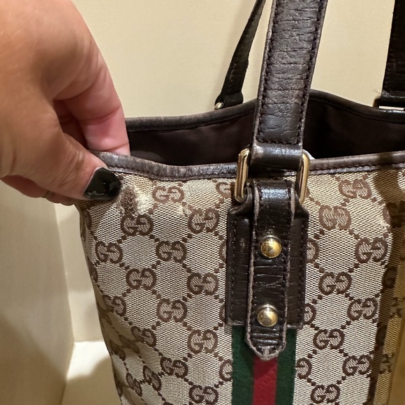 Gucci Sherri Line GG Padlock Tote with Charms - Picture 6 of 16